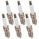 Spark Plugs,ILTR6E11 Set of 6 Iridium Spark Plugs Compatible with Enclave Acadia Impala F250 Super Duty SRX, Replace#41-109 12622561 12681660