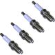 4 PCS Spark Plug for Audi A4 Quattro 2000-2009| fits Chevrolet Sonic 2013-2017 fits Dodge Neon 2003-2005 fits Subaru Impreza 2002-2003 Replacement 09482-00427, 91171719