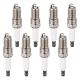 Iridium Spark Plug 41-114 8 Pack for Chevy Silverado| Fits Cadillac Escalade ESV; Fits GMC Sierra 1500/Yukon XL; Camaro/Suburban/Tahoe/Corvette 5.3L 6.2L V8; OE 12622441/ILTR5E11