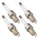 3461 SXU22HCR11S Spark Plugs 4 Pack, Double Iridium Spark Plug Replacement for Accord, CR-V, Elantra, Grand Cherokee, Wrangler, Sorento, Grand Caravan, Tucson