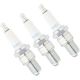 3 Pack BR9ES Spark Plugs for Boat Motorcycle ATV UTV Car Truck SUV