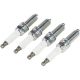 4/6PCS Spark Plug 18843-10062 LKR6D10E Compatible with Hyundai Accent Picanto I30 Rio Morning 1884310062 Auto Ignition Parts LKR6D-10E(4pieces)