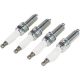 4/6PCS 18843-10062 LKR6D10E Normal Spark Plug Compatible with Hyundai Kia Rio Accent Morning Picanto 1884610062 LKR6D-10E 96569 18843 10062(4pieces)