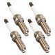 6PCS Double Iridium SILZKR7B11 Spark Plugs, Replacement for Elantra, Grand Cherokee, Wrangler, Grand Caravan, Cherokee, Town & Country, Wrangler JK, Forte, Tucson, Soul, 1500