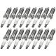 16 PCS Iridium Platinum Spark Plug Compatible with Chrysler Dodge Jeep Ram 300 Challenger Charger Durango Commander Grand Cherokee 1500 Classic 2500 5.7L Replace 5018 LFR5AGP