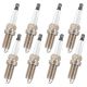 Iridium Spark Plugs 8 Pack 4469 LFR5AIX-11| Compatible with Chrysler Dodge Jeep Ram Infiniti Nissan Fits for 2002 2003 2004 2005 2006 Replaces BY481LFR5A, MZ602090