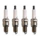 Set of 4 U-Groove Conventional Spark Plugs For Dodge Colt 1.8 L4