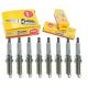 8 pc NGK Intake Side Standard Spark Plugs for Ram 1500 4.7L V8 2011-13| Dependable nickel electrodes for cars, marine, and small engines. 20,000-30,000 mile reliable ignition.