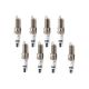 Spark Plugs Universal Candles Replace Iridium 4-8PCS (8pieces with box)| Compatible with Universal Spark Plugs, ILZKR7D8 SILZKR7G8DE SILZKR7B8E SILZKR7AS LKR7AIX LZKR7B-DE LDK7RAIU, Sturdy Build