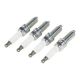 Spark Plug Compatible for Kia Picanto Rio Hyundai 18843-10062| LKR6D-10E, Ignition Plug, Normal, Medium Calorific, Dwarf Flat Mount, Front, 4 Pack