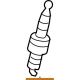Genuine Honda 12290-5R0-003 Spark Plug (Dilzkar7C11S) (Ngk)