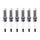 6pcs Spark Plugs 22401EW61B Compatible With Koleos Juke NV350 Kicks X-Trail Serena Teana ESQ JX35 QX60