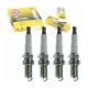 4 pc NGK G-Power Spark Plugs for Nissan Altima 2.4L L4 1993-2001| Platinum-tipped fine-wire electrode. Smoother idle and 40,000-60,000 miles - an affordable upgrade over copper.