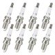 Iridium Spark Plugs 8 Pack 4589 IFR6T11 for Toyota Lexus 4.0L-4.7L 90-2010| Fit for Toyota Tundra Sequoia 4Runner Land Cruiser Lexus GX470 GS400 GS430 LS400 LS430 LX470 SC430 2005 2006 2007 2008 2009