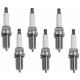 Replacement 6- V-Power Copper Spark Plugs LFR5A11#6376 Made in Japan Mechanics Choice for Toyota