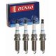 4 pc DENSO Iridium Long Life Spark Plugs for Nissan Altima 2.5L L4 2007-13| OE-grade iridium center for factory-spec efficiency and 80,000-100,000 mile service life.