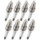 Iridium Spark Plugs 6619 LFR6AIX-11 for 2007-2020 Toyota Tundra 5.7L V8| for Toyota Sequoia Land Cruiser Lexus LX570 GX460 2008 2009 2010 2011 2012 2013 2014 2015 2016 2017 2018 2019 5.7L 4.6L V8