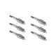 6 pc NGK 6953 V-Power Spark Plugs for 0000-18-BP01 09482-00566 12599-6771-6 1765234 1835270T 1844168T 1Y09 21025103 22401 55Y15 22401-50Y05 2240155Y75 22401KA210 2430 2FR3LS6 3130 3924 4002 41-627