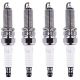 SET 4PCS Iridium 18846-10060 SILZKR6B10E Spark Plugs For Hyunda1 ACCENT,K1A,RIO,SOUL