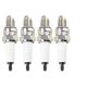 6-Pack 7090 BKR5EGP G-Power Spark Plug, Platinum Tip, Copper Core, 0.040