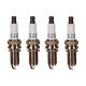 Set of 4 Iridium Long Life Spark Plugs Gap 0.032 For Hyundai Kia L4