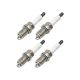Glow Plug BKR7ESBD 4PCS Sparks Plug For Volkswagen Cross Fox 2008-2017 Gol 2005-2016 Golf 2008-2014 Polo 2008-2015 1.6 8V Car maintenance
