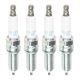 18849-09085 / SILZKR8E9G Genuine OEM Iridium Spark Plugs (Pack of 4) Compatible with Select Hyundai Kia Vehicles, Made in Korea