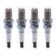 4Pcs Car Spark Plug Auto Parts Fr7Dc+ 7955 0242235666