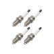 4PCS BKR7ESBD Spark Plug Compatible With VW Cross Fox 2008-2017 Gol 2005-2016 Golf 2008-2014 Polo 2008-2015 1.6 8V