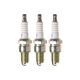 Replacement For Geo Metro Honda Set of 3 Spark Plugs Resistor 7133 Mechanics Choice for Chevrolet