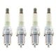 NGK Set of 4 G-Power Spark Plugs Platinum Fine Wire Ground Electrode Nickel