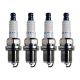 Set of 4 Double Platinum Spark Plugs For Chevrolet Prizm 1.8 L4