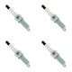 NGK For Hyundai Santa Fe XL 2019 Spark Plug Iridium/Platinum Box of 4 SILZKR7B11| 9723