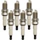 90919-01166 K20R-U U-Groove Nickel Spark Plug Compatible with 4.7L 9091901166 K20RU 90080-91048 90919 4-8pcs(6pcs)