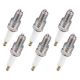 3194 Iridium Spark Plugs Compatible with Polaris Compatible with Yamaha for Cobra for KTM Replacement for K16TR11 Set of 6