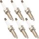 9723 SILZKR7B11 Spark Plug, Double Iridium Spark Plugs 6 Pack Fit for Grand Caravan,Wrangler,Town & Country,Soul,Grand Cherokee,Charger,Cherokee,Elantra,Challenger,Journey,1500,Forte,Tucson,300
