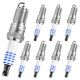 Spark Plugs SP479 SP493 Compatible with F150 for 250/350/450/550 Super Duty for Expedition for Excursion for Mustang for Navigator for E150/E250/E350/E450/E550 for Explorer AGSF22WM 8Pack