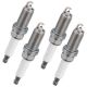5018 Iridium Spark Plugs Compatible with Chrysler compatible with Dodge for Fiat for Hyundai for INFINITI 2.0L 2.5L 4.0L L4 V6 Replacement for LFR5AGP Set of 4