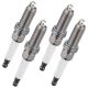 7082 Iridium Spark Plugs Compatible with Jaguar compatible with Nissan for Honda for Kia for Hyundai 1.6L 2.0L 3.0L L4 L6 Replacement for BPR5EGP Set of 4