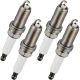 Set of 4 Iridium Spark Plug Compatible with Toyota Corolla Corolla 2009-2018 for Prius 2010-2015, Compatible with Nissan Frontier 2005-2019 Engine Replacement for SC20HR11 90919-01253