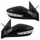 BrockReplacementDriverandPassengerPowerSideViewMirrorsHeatedSignalCompatiblewith2011-2014Sonata87610-3Q11087620-3Q110