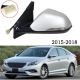 LeftSideDoorWingMirrorForHyundaiForSonata2015201620172018CarSideRearviewMirrorAssemblyElectricFoldingHeating(White8WireRH)