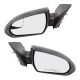 BrockReplacementPairSetPowerSideViewMirrorsHeatedCompatiblewithElantraSedanUS87610-F306087621-F3000