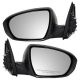 BrockReplacementDriverandPassengerPowerSideViewMirrorsHeatedSignalCompatiblewith2014-2015Optima876104C51087620-4C510
