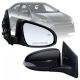 RightPassengerSideMirrorCompatibleWithToyotaCorolla2014-2018WithHeatedTurnSignalLight7-PinsPowerGlassRearViewMirrorSilvery