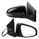 DasbecanRightPassengerSideMirrorCompatiblewithToyotaCorolla2014-2019PowerGlassHeatedwithTurnSignalLightDoorMirrorAssemblyReplacesTO13212958791002G10Black7Pins