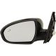 GO-PARTS- PowerMirrorforHyundaiTucson2016-2018, Left(Driver), ManualFolding, Heated, Paintable, withBlindSpotDetectionandSignalLight, Replacement2017