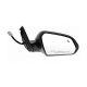 ForHyundaiSonata20182019PassengerSideDoorMirror| RearView| Outer| Heated| w/BlindSpotDetect| w/SignalLight| MatteBlack| PainttoMatch| HY1321238| 87620C2520