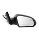 SideMirrorRightPainttoMatchforHyundaiSonata2018-2019| Clear, Black, Plastic, OE# 87620C2520HY1321238MRA18438, 1pc, Textured, Smooth, DirectFit