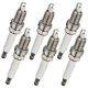 Iridium Spark Plugs ILZKR7B11 Compatible with Acura RDX MDX TSX TL,Compatible with Honda Accord Crosstour Pilot Odyssey Ridgeline,Cherokee,Pacifica 3.0L 3.5L 3.6L V6 for 7751 Set of 6